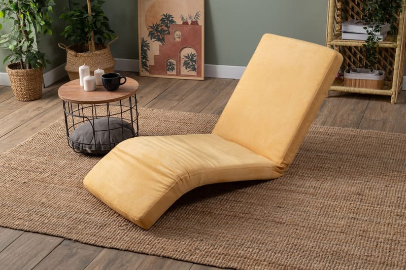 1-istuttava vuodesohva Atelier Del Sofa Nami Single (55 x 50 x 60 cm) Mustard - Huonekalut - Sohva - Vuodesohva
