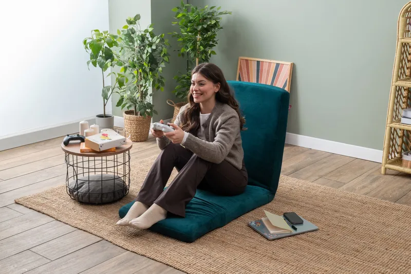 1-istuttava vuodesohva Atelier Del Sofa Nami Single (55 x 50 x 60 cm) Petrol Green - Huonekalut - Sohva - Vuodesohva