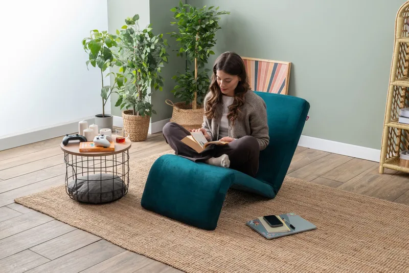 1-istuttava vuodesohva Atelier Del Sofa Nami Single (55 x 50 x 60 cm) Petrol Green - Huonekalut - Sohva - Vuodesohva