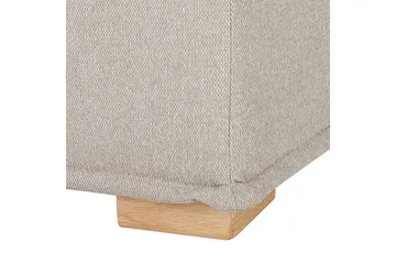 1-sitssoffa Beliani Tibro Beige, ljust trä Beige||Light colored wood - Huonekalut - Sohva - Moduulisohva