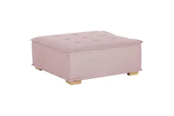 1-sitssoffa Beliani Tibro Beige, ljust trä Blush Pink||Light colored wood - Huonekalut - Sohva - Moduulisohva