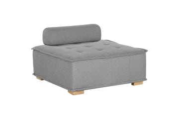 1-sitssoffa Beliani Tibro Beige, ljust trä Grey - Harmaa - Huonekalut - Sohva - Moduulisohva