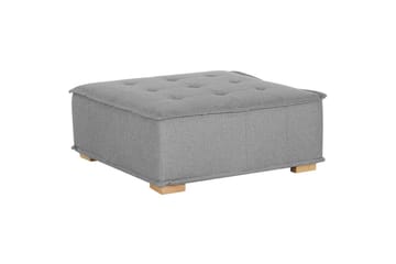 1-sitssoffa Beliani Tibro Beige, ljust trä Grey - Harmaa - Huonekalut - Sohva - Moduulisohva