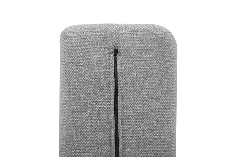 1-sitssoffa Beliani Tibro Beige, ljust trä Grey - Harmaa - Huonekalut - Sohva - Moduulisohva