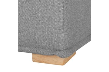 1-sitssoffa Beliani Tibro Beige, ljust trä Grey - Harmaa - Huonekalut - Sohva - Moduulisohva