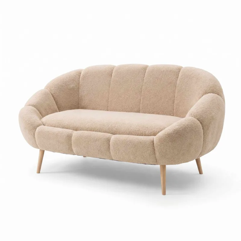 2-istuttava sohva Atelier Del Sofa Lida (130 x 105 x 50 cm) Beige, undefined