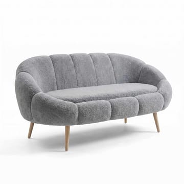 2-istuttava sohva Atelier Del Sofa Lida (130 x 105 x 50 cm) Harmaa