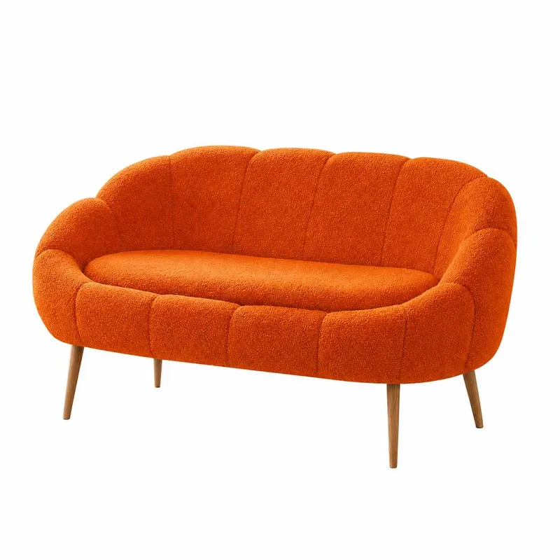 2-istuttava sohva Atelier Del Sofa Lida (130 x 105 x 50 cm) Oranssi, undefined