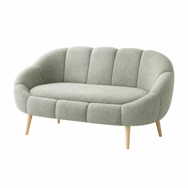 2-istuttava sohva Atelier Del Sofa Lida (130 x 105 x 50 cm) Vihreä, undefined