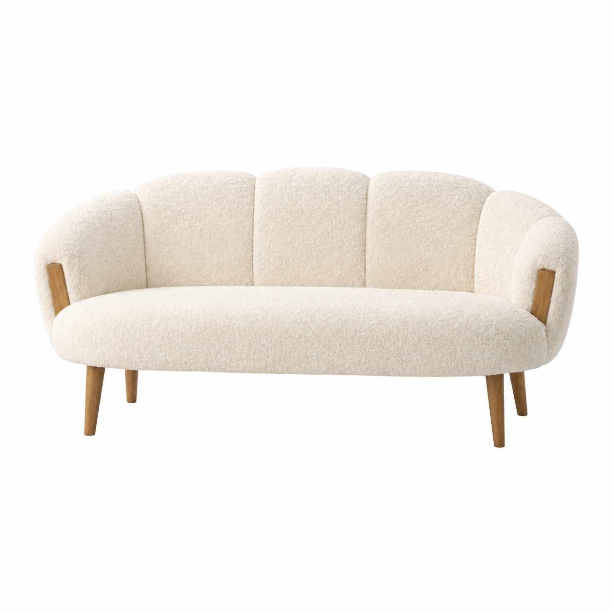 2-istuttava sohva Atelier Del Sofa Star (128 x 102 x 65 cm) Kermanvärinen -