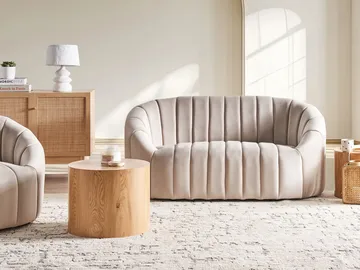 2-istuttava sohva Malung - Beige - Huonekalut - Sohva - 2:n istuttava sohva