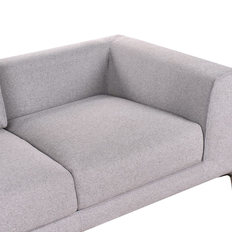 2-istuttava sohva Reinen - Harmaa, Musta - Huonekalut - Sohva - 2:n istuttava sohva