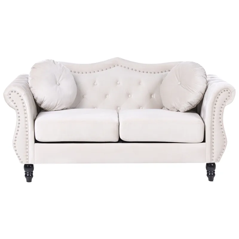 2-istuttava sohva Skien, Vaalea beige