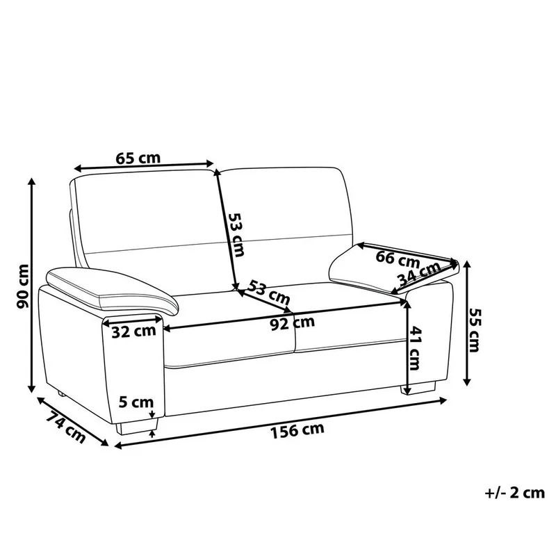 2-istuttava sohva Vogar - Huonekalut - Sohva - 2:n istuttava sohva