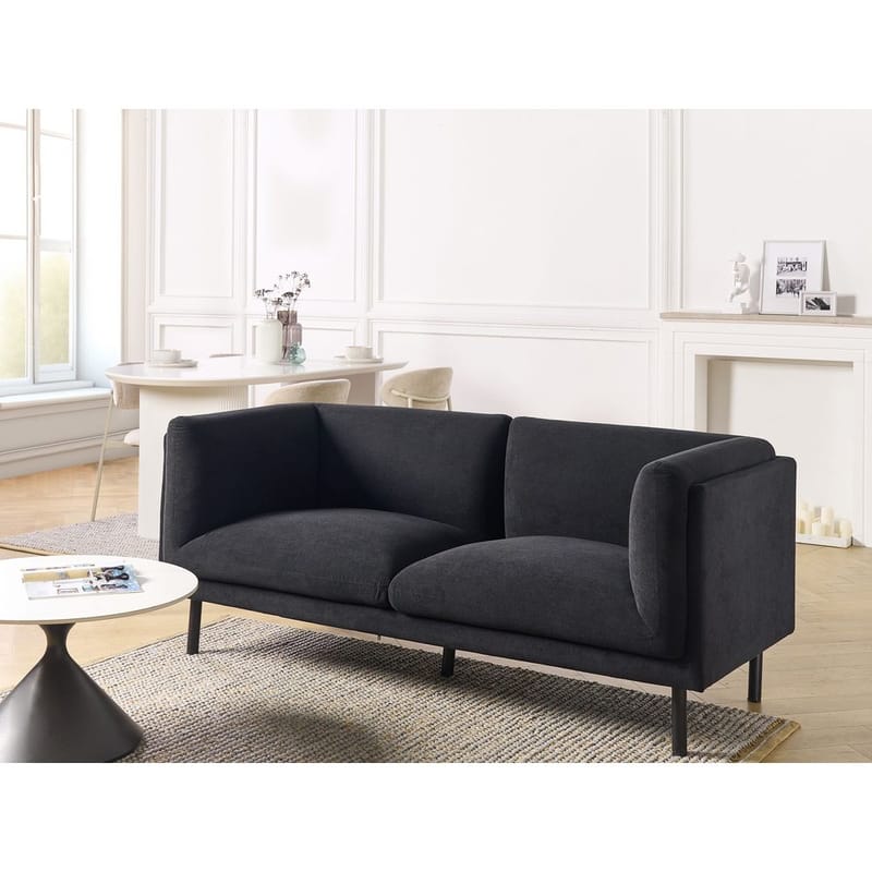 2-istuttava sohva Vorgod - Musta - Huonekalut - Sohva - 2:n istuttava sohva