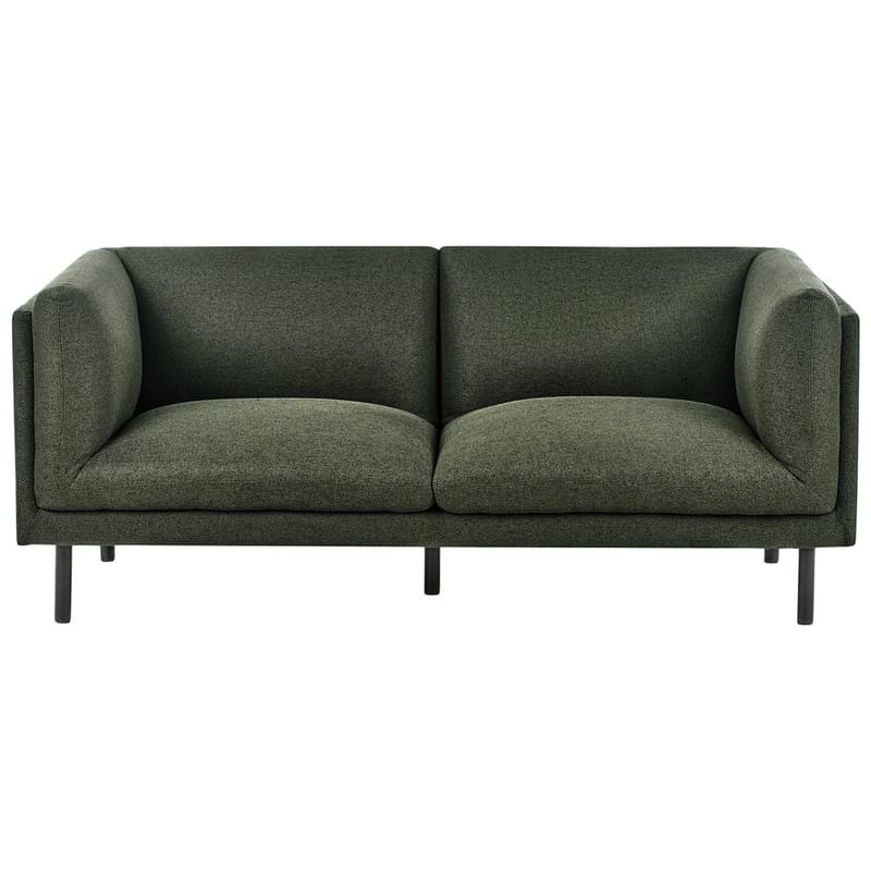 2-istuttava sohva Vorgod, Vihreä, Musta