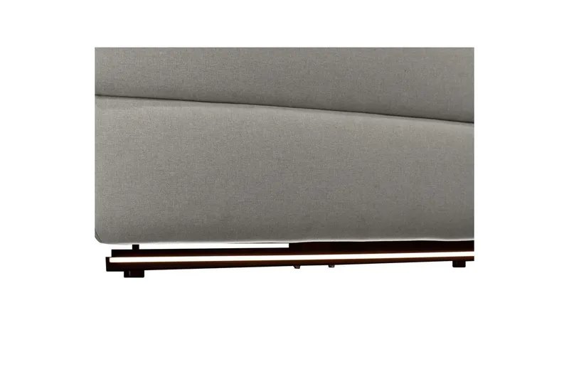 2-istuttava sohva Pareli Harmaa, Sunday-kangas, Manuaalinen nojatuoli - Harmaa, Sunday-kangas, Manuaalinen nojatuoli - Huonekalut - Sohva - Mekanismisohva - 2 istuttava mekanismisohva