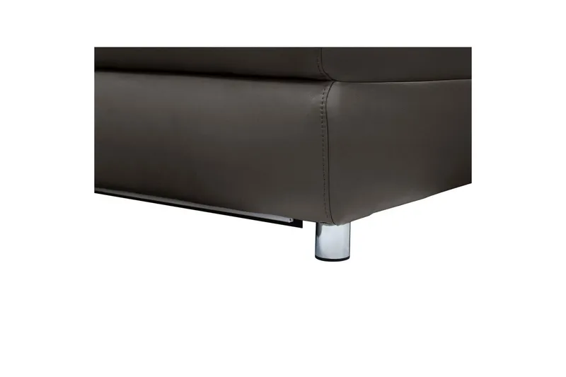 2-istuttava sohva Pareli Ruskea, Nahka/PU, Manuaalinen nojatuoli - Ruskea, Nahka/PU, Manuaalinen nojatuoli - Huonekalut - Sohva - Mekanismisohva - 2 istuttava mekanismisohva