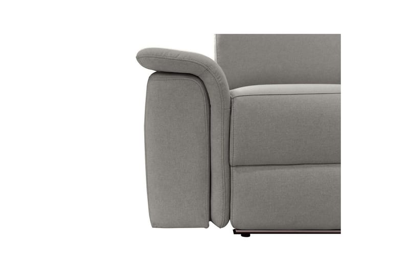 2-istuttava sohva Pareli Harmaa, Sunday-kangas, Manuaalinen nojatuoli - Harmaa, Sunday-kangas, Manuaalinen nojatuoli - Huonekalut - Sohva - Mekanismisohva - 2 istuttava mekanismisohva