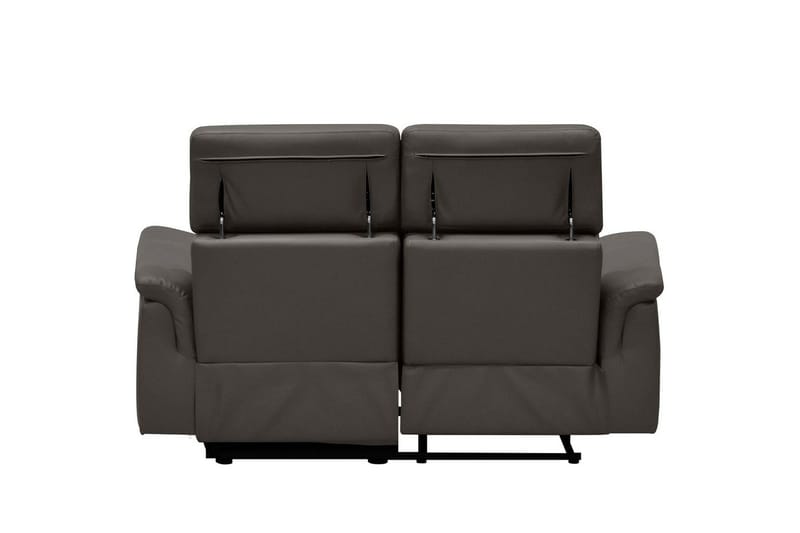 2-istuttava sohva Pareli Ruskea, Nahka/PU, Manuaalinen nojatuoli - Ruskea, Nahka/PU, Manuaalinen nojatuoli - Huonekalut - Sohva - Mekanismisohva - 2 istuttava mekanismisohva