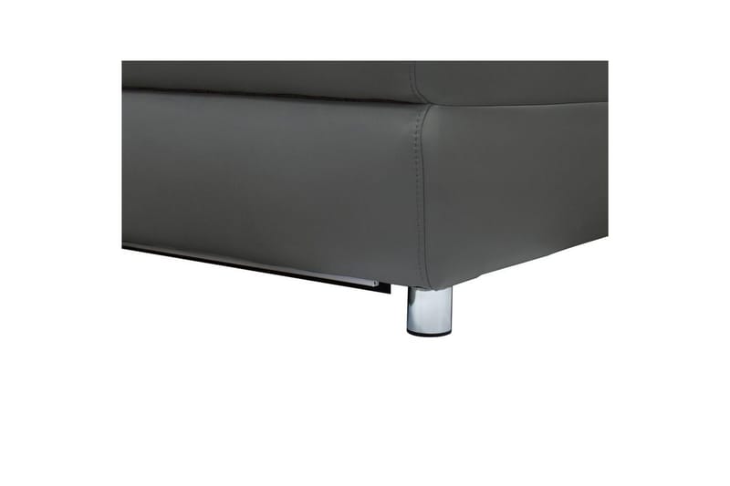 2-istuttava sohva Pareli Harmaa, Nahka/PU, Sähköinen lepotuoli - Harmaa, Nahka/PU, Sähköinen lepotuoli - Huonekalut - Sohva - Mekanismisohva - 2 istuttava mekanismisohva