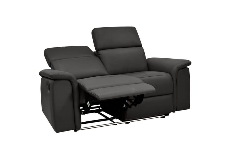 2-istuttava sohva Pareli Ruskea, PU, Manuaalinen nojatuoli - Ruskea, PU, Manuaalinen nojatuoli - Huonekalut - Sohva - Mekanismisohva - 2 istuttava mekanismisohva