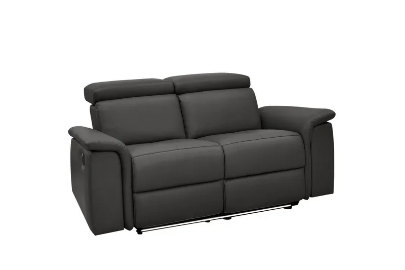 2-istuttava sohva Pareli Ruskea, PU, Manuaalinen nojatuoli - Ruskea, PU, Manuaalinen nojatuoli - Huonekalut - Sohva - Mekanismisohva - 2 istuttava mekanismisohva