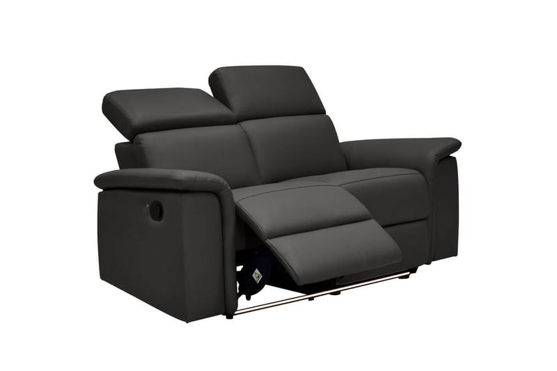 2-istuttava sohva Pareli Ruskea, PU, Manuaalinen nojatuoli - Ruskea, PU, Manuaalinen nojatuoli - Huonekalut - Sohva - Mekanismisohva - 2 istuttava mekanismisohva