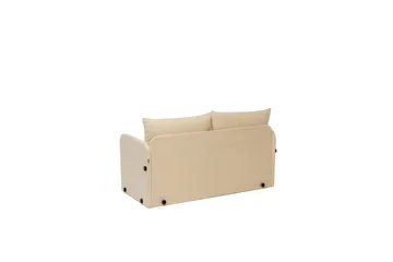 2-istuttava vuodesohva Rubby (128 x 70 x 66 cm) Kerma - Kerma - Huonekalut - Sohva - Vuodesohva