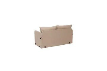 2-istuttava vuodesohva Rubby (148 x 70 x 66 cm) Beige - Beige - Huonekalut - Sohva - Vuodesohva