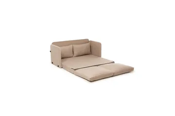 2-istuttava vuodesohva Rubby (148 x 70 x 66 cm) Beige - Beige - Huonekalut - Sohva - Vuodesohva