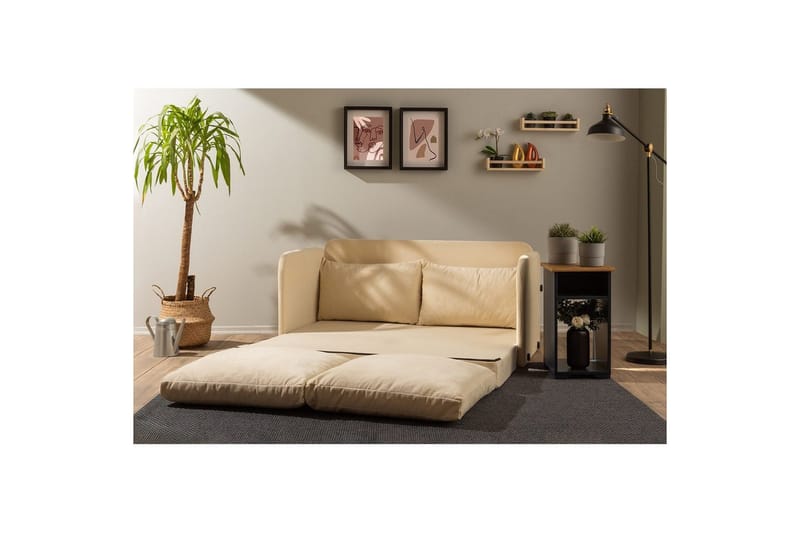 2-istuttava vuodesohva Rubby (148 x 70 x 66 cm) Kerma - Kerma - Huonekalut - Sohva - Vuodesohva