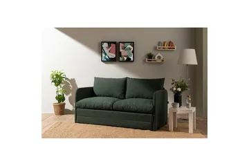 2-istuttava vuodesohva Rubby (148 x 70 x 66 cm) Vihreä - Vihreä - Huonekalut - Sohva - Vuodesohva
