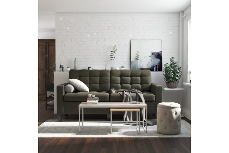 2: n ist Sohva Bowie Harmaa - Dorel Home - Huonekalut - Sohva - 2:n istuttava sohva