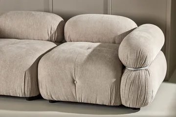 2-Seat Sofa Venture Home Beige Silver - Huonekalut - Sohva - 2:n istuttava sohva