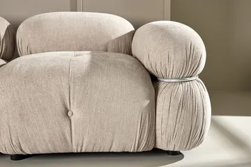2-Seat Sofa Venture Home Beige Silver - Huonekalut - Sohva - 2:n istuttava sohva