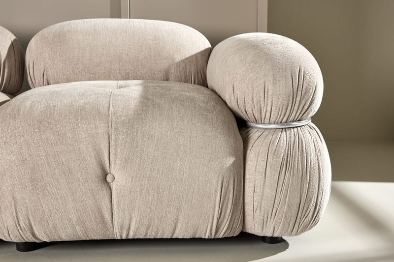 2-Seat Sofa Venture Home Beige Silver - Huonekalut - Sohva - 2:n istuttava sohva