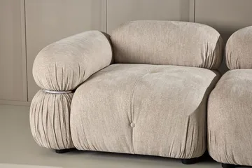 2-Seat Sofa Venture Home Beige Silver - Huonekalut - Sohva - 2:n istuttava sohva