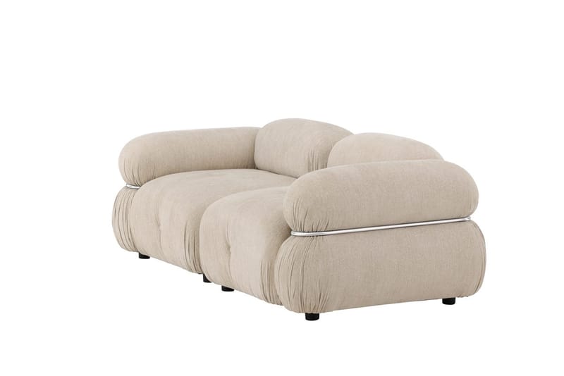 2-Seat Sofa Venture Home Beige Silver - Huonekalut - Sohva - 2:n istuttava sohva