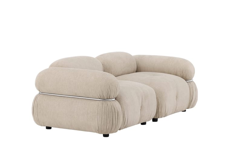 2-Seat Sofa Venture Home Beige Silver - Huonekalut - Sohva - 2:n istuttava sohva