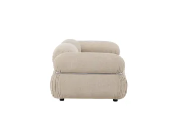 2-Seat Sofa Venture Home Beige Silver - Huonekalut - Sohva - 2:n istuttava sohva