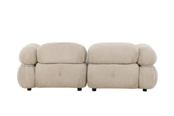 2-Seat Sofa Venture Home Beige Silver - Huonekalut - Sohva - 2:n istuttava sohva
