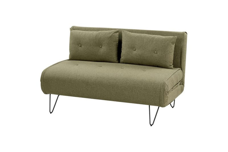 2-sitssoffa Vestfold Green||Black - Huonekalut - Sohva - Vuodesohva