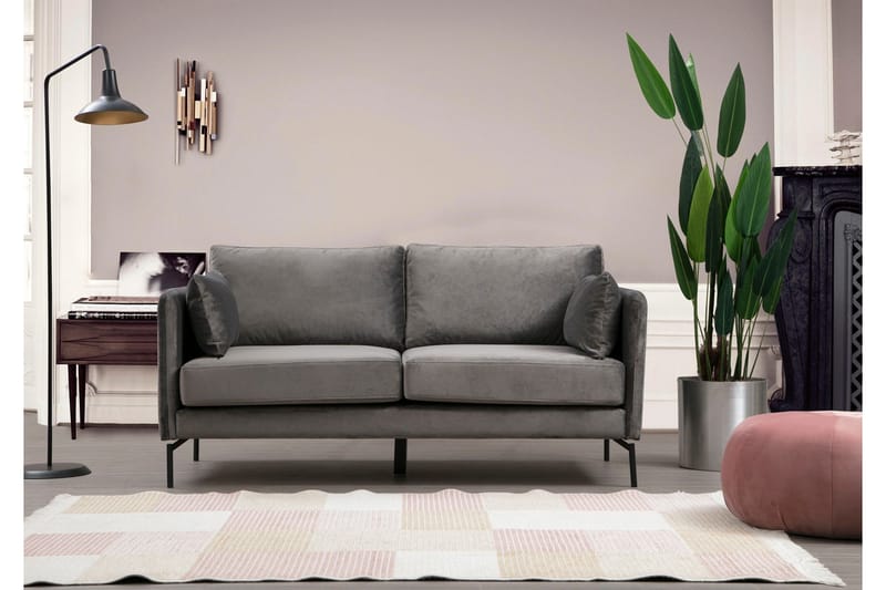 2:n ist Sohva Aitze - Harmaa - Huonekalut - Sohva - 2:n istuttava sohva