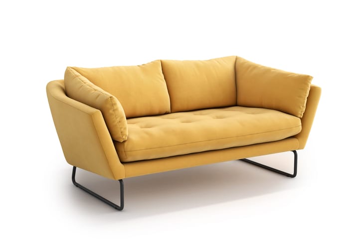 2:n ist Sohva Gunntorp - Keltainen - 2:n istuttava sohva - Sohva