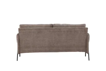 2:n ist Sohva Indigo - Beige - Huonekalut - Sohva - 2:n istuttava sohva