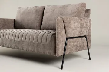 2:n ist Sohva Indigo - Beige - Huonekalut - Sohva - 2:n istuttava sohva