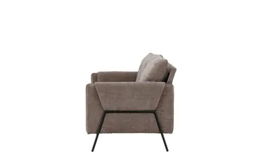 2:n ist Sohva Indigo - Beige - Huonekalut - Sohva - 2:n istuttava sohva