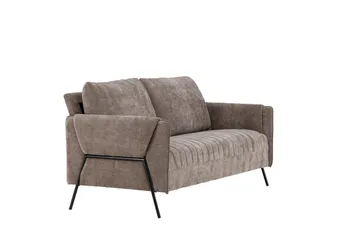 2:n ist Sohva Indigo - Beige - Huonekalut - Sohva - 2:n istuttava sohva
