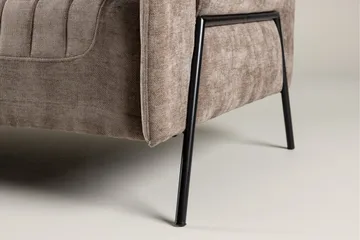 2:n ist Sohva Indigo - Beige - Huonekalut - Sohva - 2:n istuttava sohva